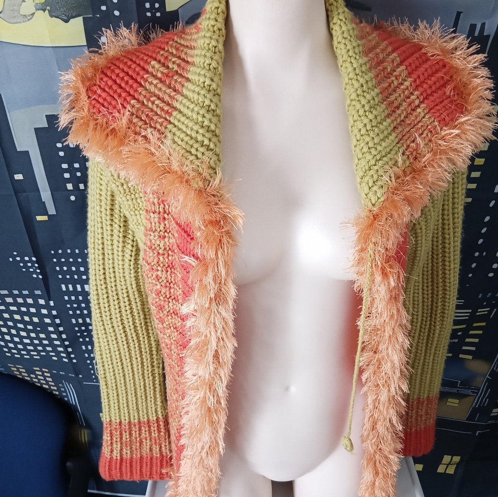 Colorful Knit Women's Sweater
